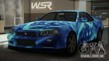 Nissan Skyline R34 GT V-Spec S5 para GTA 4