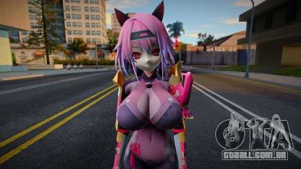 Yuuki from Neptunia x Senran Kagura: Ninja Wars para GTA San Andreas