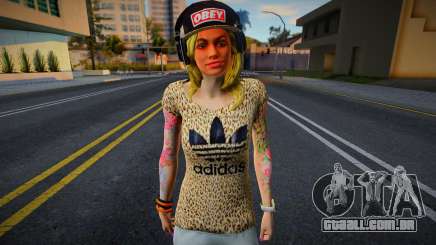 Hot Girl v9 para GTA San Andreas