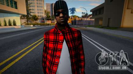 New Ballas skin v3 para GTA San Andreas