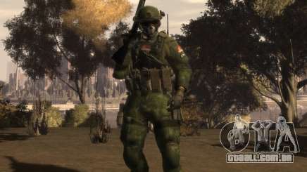 Niko Serbian Soldier para GTA 4