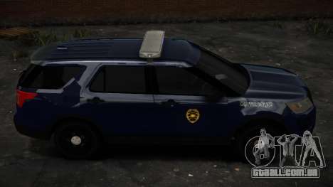 Ford Explorer FPIU - Capitol Police (ELS) para GTA 4
