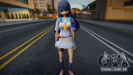 Senran Kagura New Link Hanzo Team Outfit v3 para GTA San Andreas
