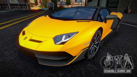 Lamborghini Aventador SVJ 2019 (Insomnia) para GTA San Andreas