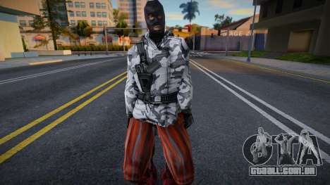 Soldato Invernale Mutante para GTA San Andreas