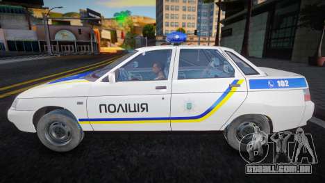 VAZ 2110 - Patrol Police Ukraine para GTA San Andreas