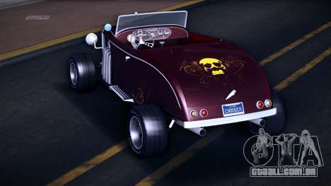 1932 Ford Roadster Hot Rod - Skull para GTA Vice City