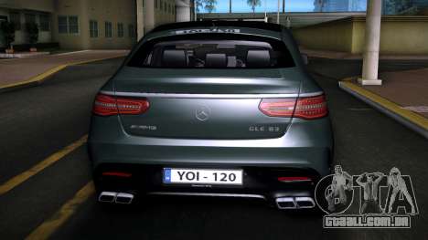 Mercedes-Benz GLE 63 para GTA Vice City