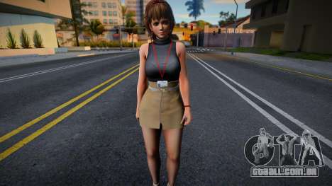 DOAXVV Hitomi - Yom Office Wear para GTA San Andreas