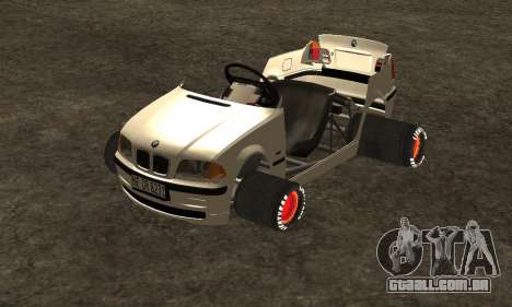 Go Kart Bmw E46 para GTA San Andreas
