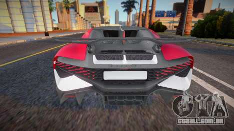 Bugatti Divo (Belka) para GTA San Andreas