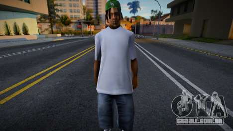 Novo membro da gangue grove street para GTA San Andreas