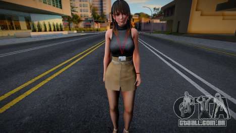 DOAXVV Nanami - Yom Office Wear para GTA San Andreas