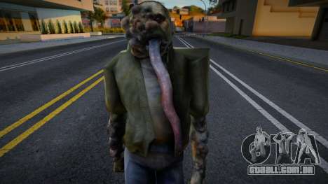 Zombie con lingua fuori para GTA San Andreas