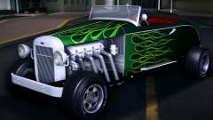 1932 Ford Roadster Hot Rod - Green Flame para GTA Vice City