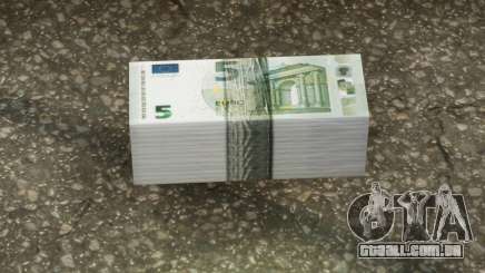 Realistic Banknote Euro 5 (New Textures) para GTA San Andreas Definitive Edition