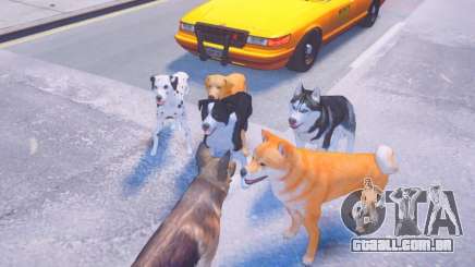 Dogs Ped Pack (Fallout 4) para GTA 4