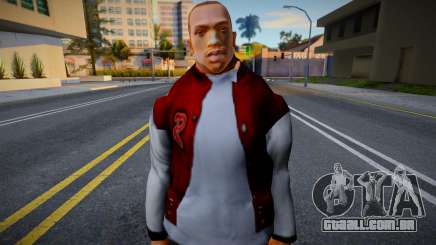 White CJ Ped Skin para GTA San Andreas