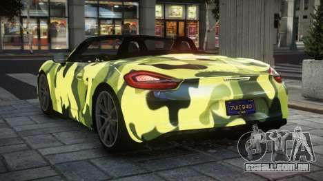 Porsche Boxster 981 GTS S1 para GTA 4