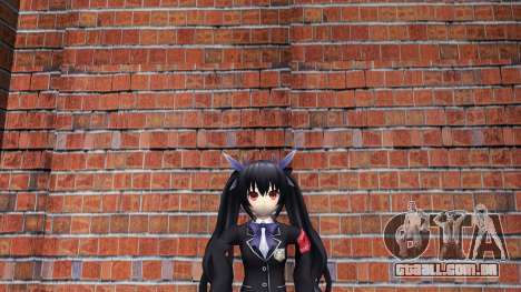 Noire (School Uniform) from Hyperdimension Neptu para GTA Vice City