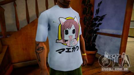 Miku Maekawa Gekijou Shirt para GTA San Andreas