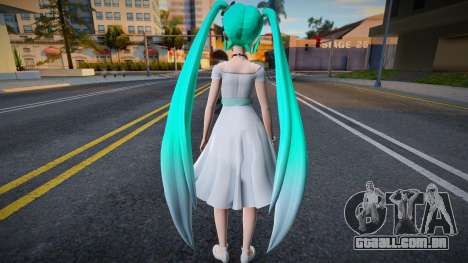 PDFT Hatsune Miku White Eve para GTA San Andreas