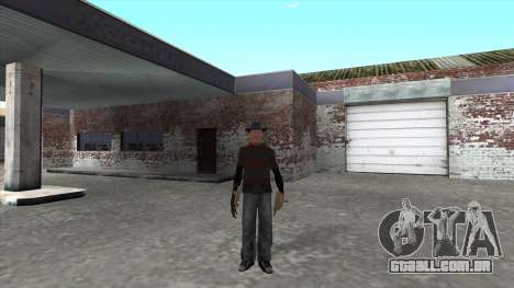 Freddy Krueger Skin para GTA San Andreas