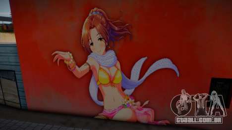 The Idolm@ster Mizuki Kawashima Summer Mural para GTA San Andreas