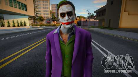 Nick de Left 4 Dead 2 (Coringa) para GTA San Andreas