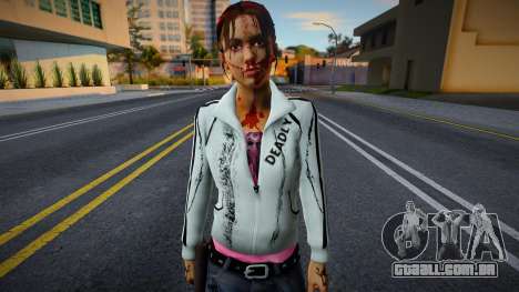 Zoe Mortal de Left 4 Dead para GTA San Andreas