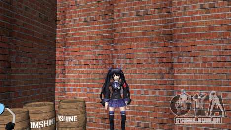 Noire (School Uniform) from Hyperdimension Neptu para GTA Vice City