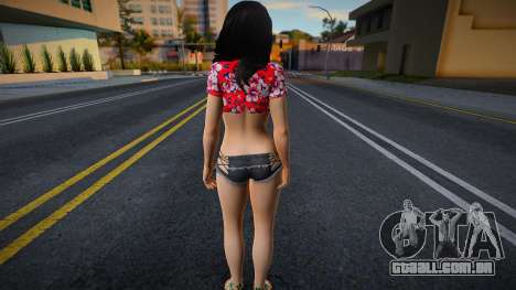 DOAXVV Momiji - Loco Moco Vacation para GTA San Andreas