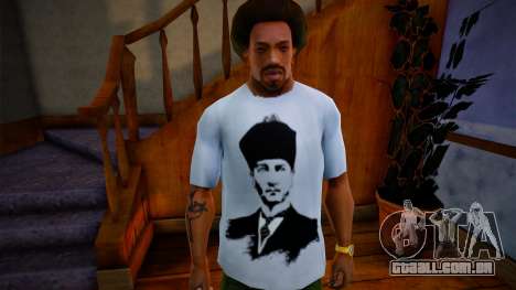 Mustafa Kemal Ataturk-Shirt para GTA San Andreas