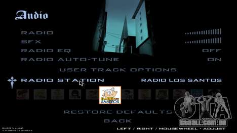Novos ícones da estação de rádio 1 para GTA San Andreas