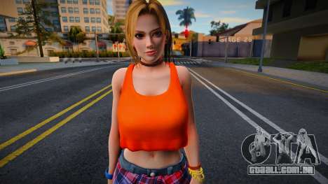 DOA Tina Armstrong - Costume 5 DOA6 v1 para GTA San Andreas