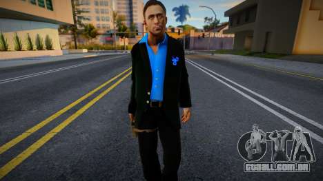 Azul & Preto de Left 4 Dead 2 para GTA San Andreas