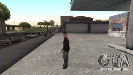 Freddy Krueger Skin para GTA San Andreas