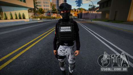 Soldado da Guarda Nacional do México v1 para GTA San Andreas