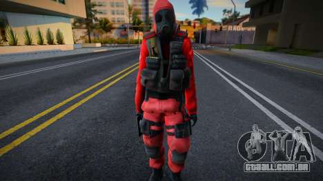 SAS (Team Fortress 2) do Counter-Strike Global O para GTA San Andreas