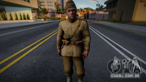 Soldado romeno da Segunda Guerra Mundial para GTA San Andreas