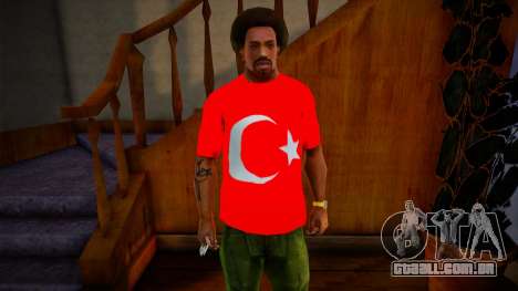 Turkey T-Shirt para GTA San Andreas