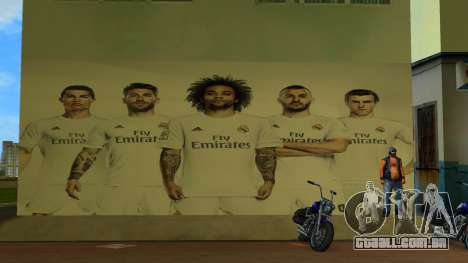 Real Madrid Wallpaper v5 para GTA Vice City
