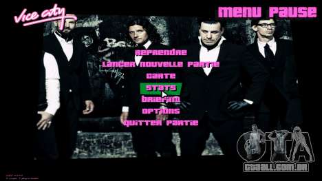 Rammstein Menu Mod para GTA Vice City