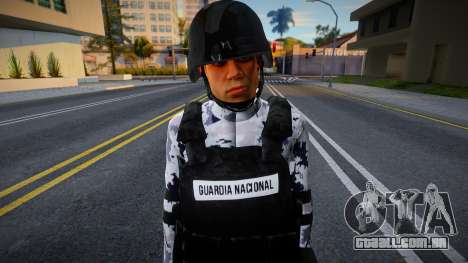 Soldado da Guarda Nacional do México para GTA San Andreas
