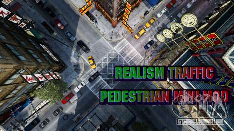Realism Traffic Pedestrian Mini-Mod para GTA 4