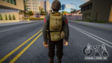 Soldado Britânico v2 para GTA San Andreas