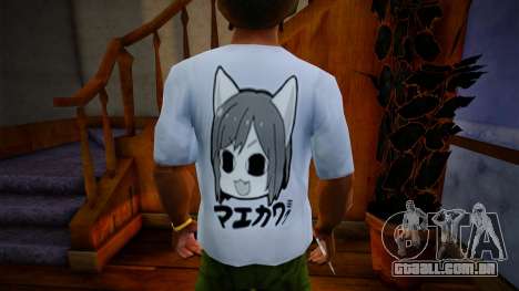 Miku Maekawa Gekijou Shirt para GTA San Andreas