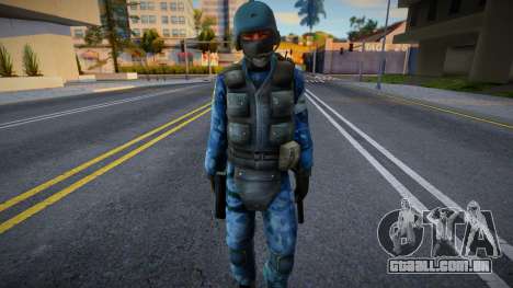 Gsg9 (Polícia Russa) da Fonte de Contra-Ataque para GTA San Andreas