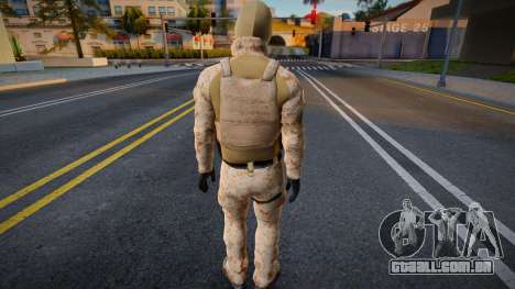 Soldado (Deserto) do Cartel Khali nova geração para GTA San Andreas