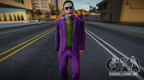 Nick de Left 4 Dead 2 (Coringa) para GTA San Andreas